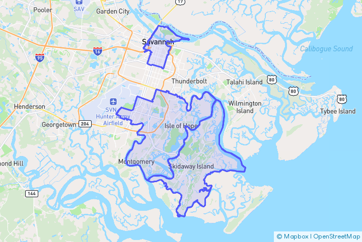 Service Area Map