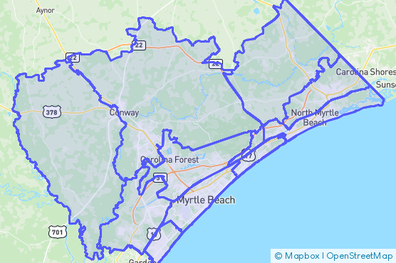 Service Area Map