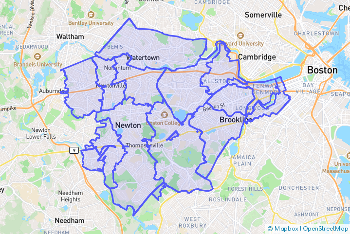 Service Area Map