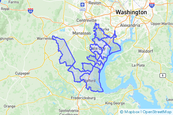 Service Area Map