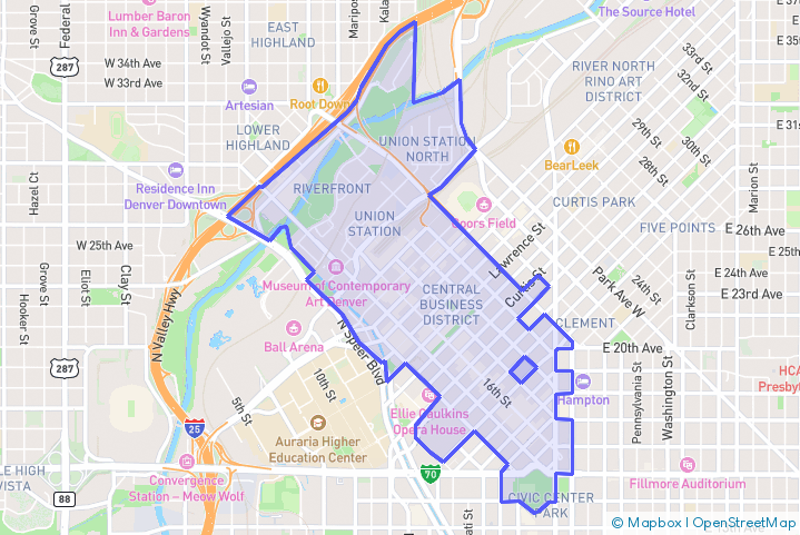 Service Area Map