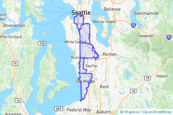Service Area Map