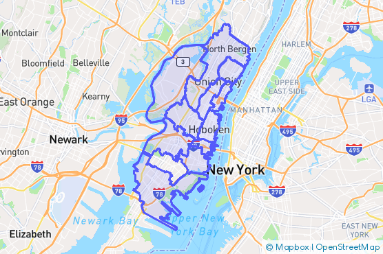 Service Area Map