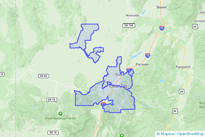 Service Area Map