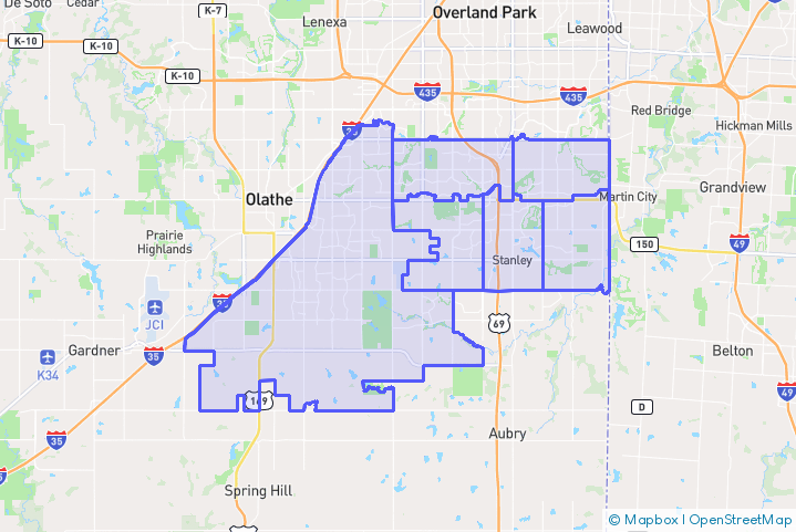 Service Area Map