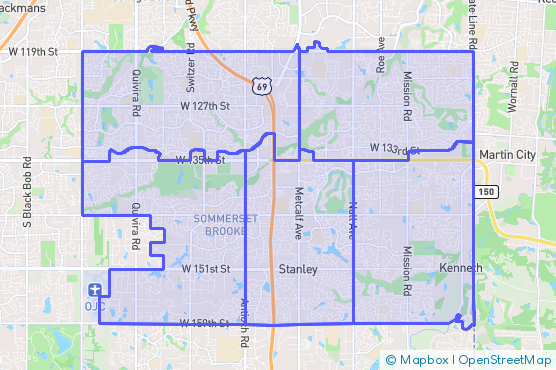 Service Area Map
