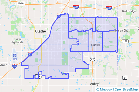 Service Area Map
