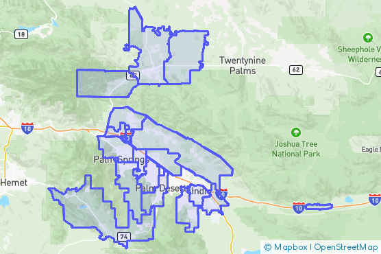 Service Area Map