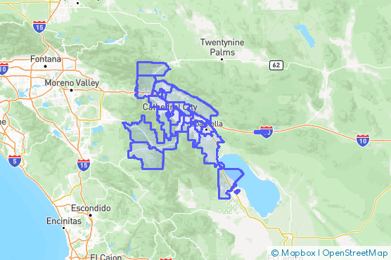 Service Area Map