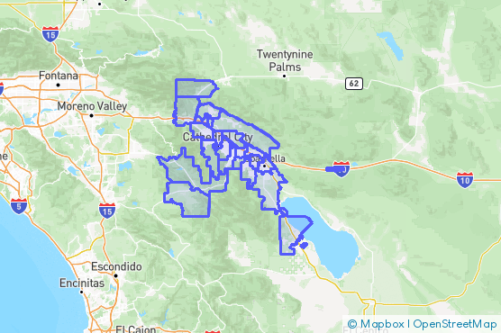 Service Area Map
