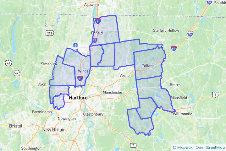 Service Area Map