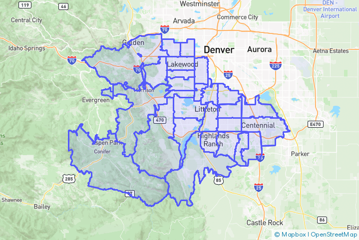 Service Area Map