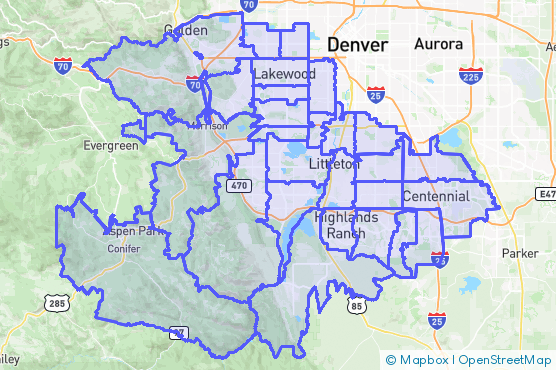 Service Area Map