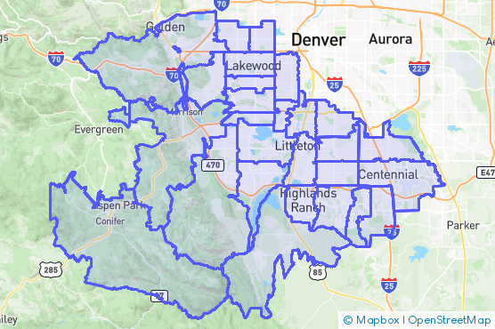 Service Area Map