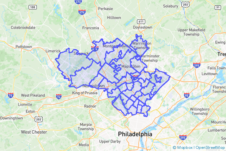 Service Area Map