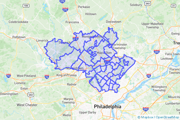 Service Area Map