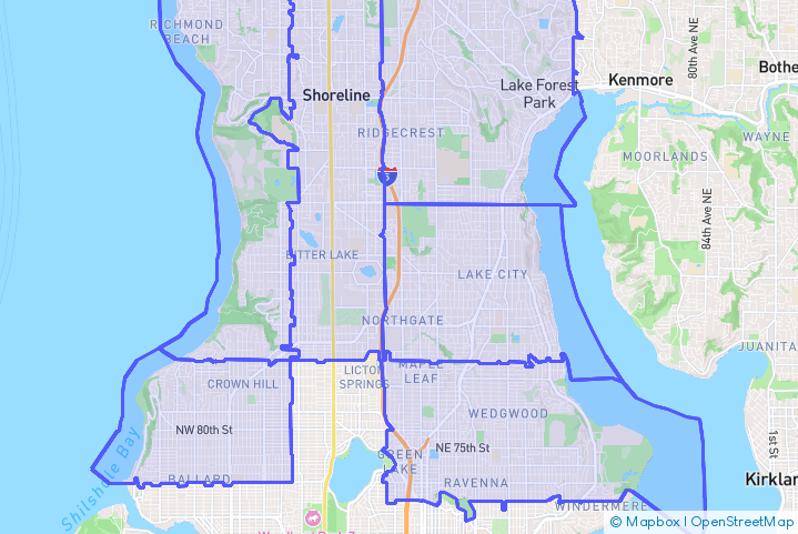 Service Area Map