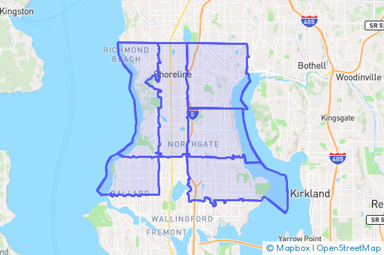 Service Area Map