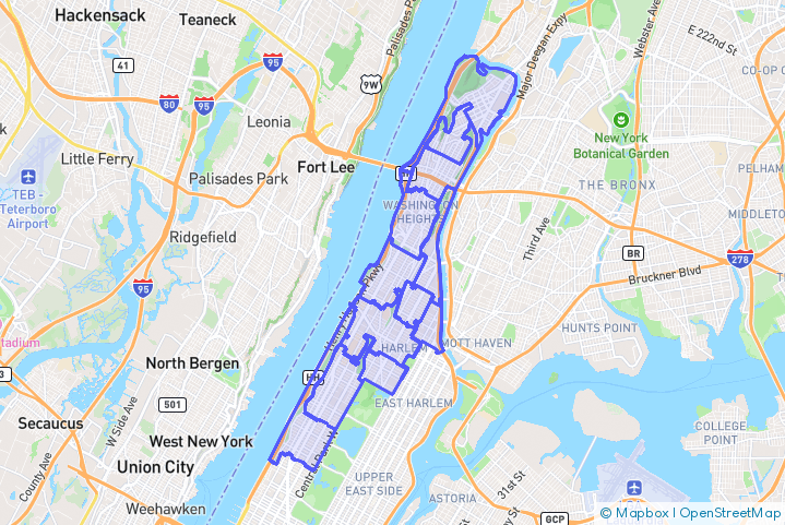 Service Area Map