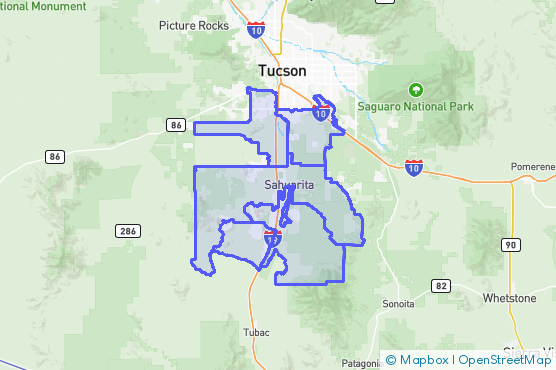 Service Area Map