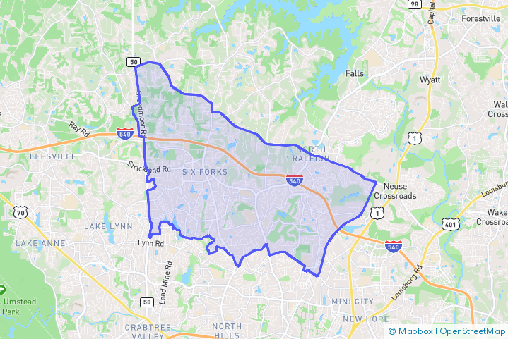 Service Area Map