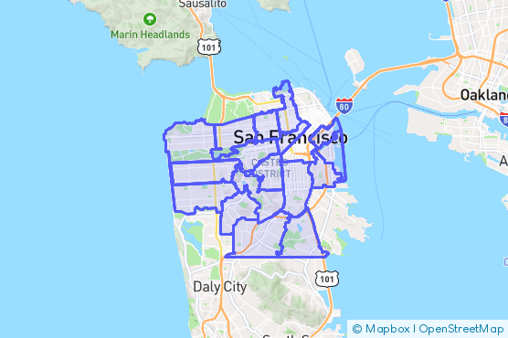 Service Area Map