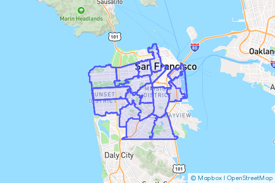 Service Area Map