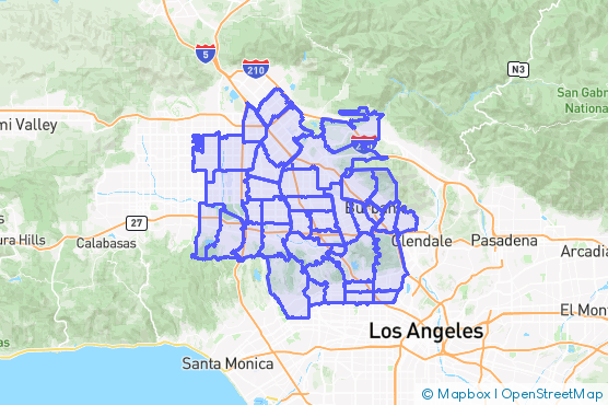Service Area Map