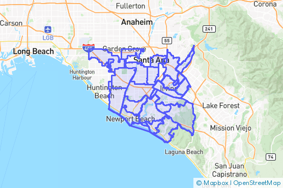 Service Area Map