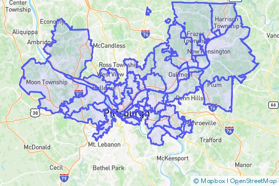 Service Area Map