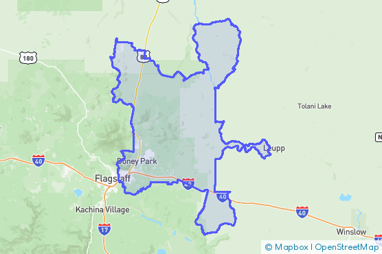 Service Area Map