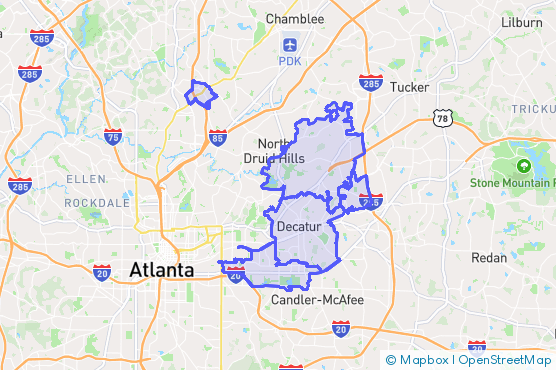 Service Area Map