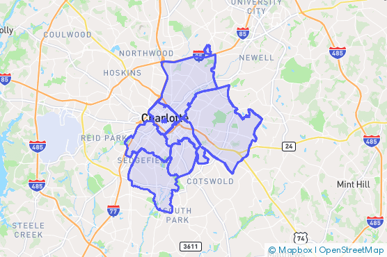 Service Area Map