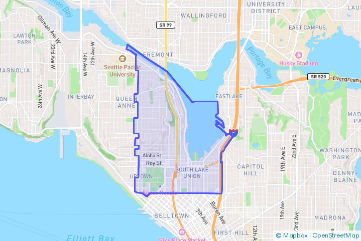 Service Area Map