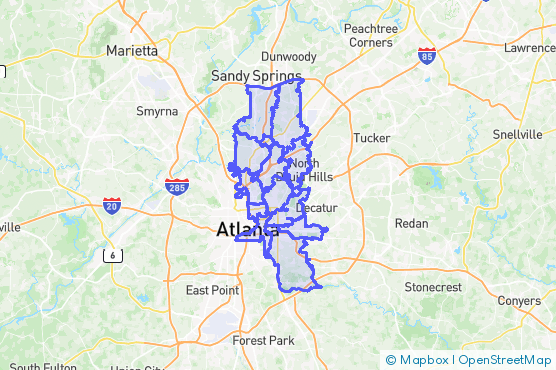 Service Area Map
