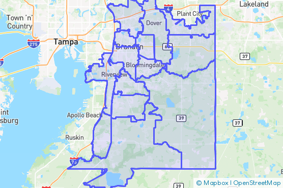 Service Area Map