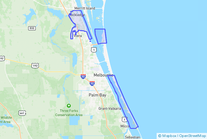 Service Area Map
