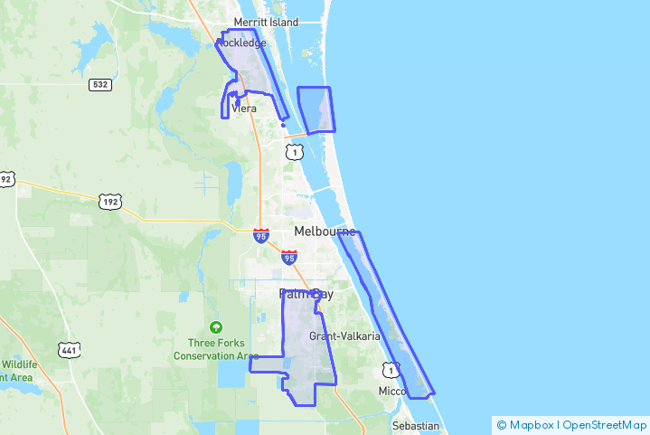 Service Area Map