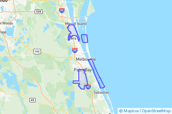 Service Area Map