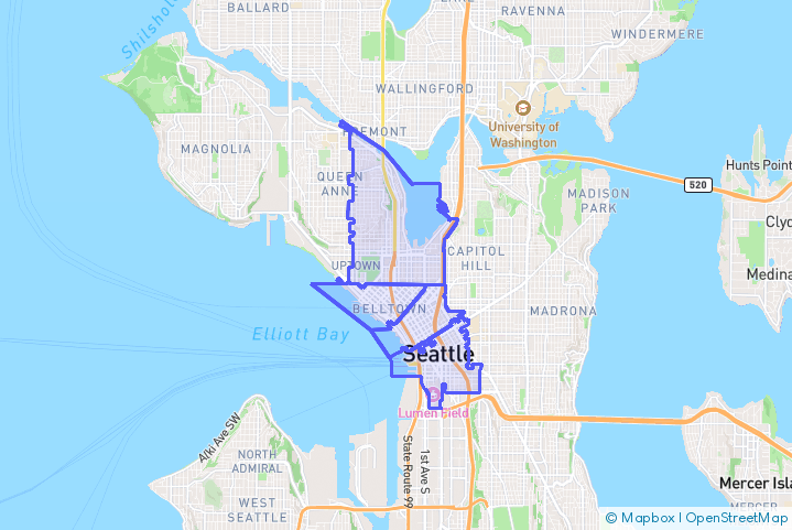 Service Area Map