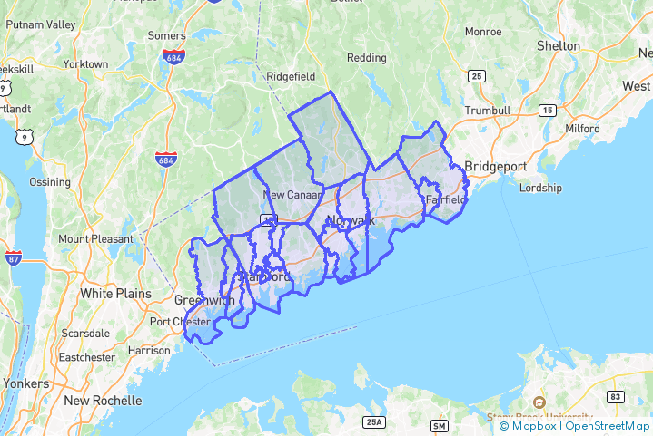 Service Area Map