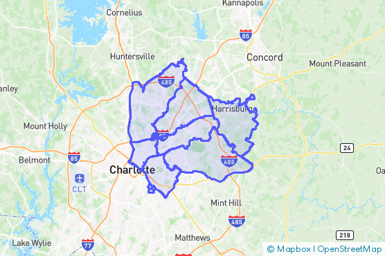 Service Area Map