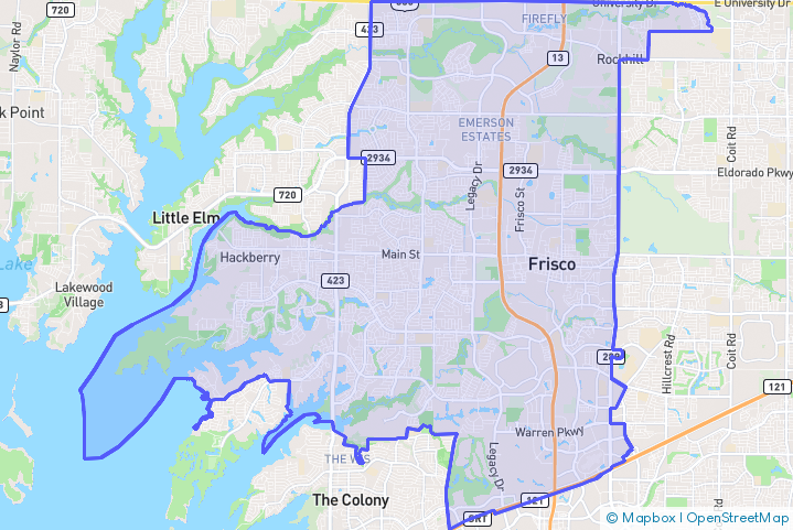 Service Area Map