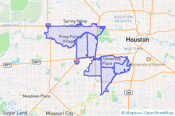 Service Area Map