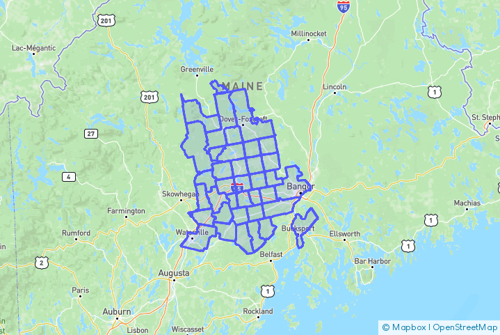 Service Area Map