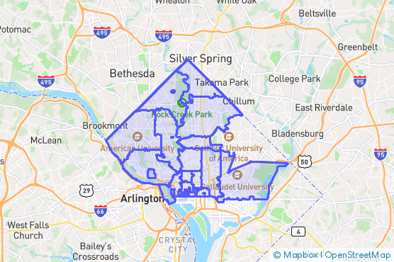 Service Area Map