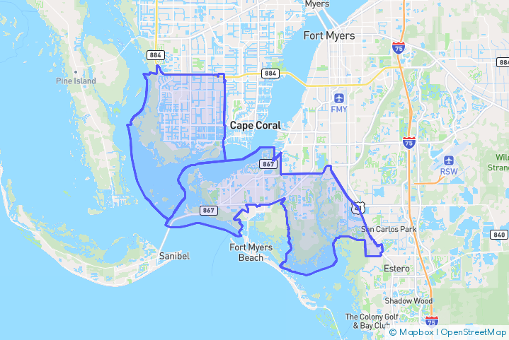 Service Area Map