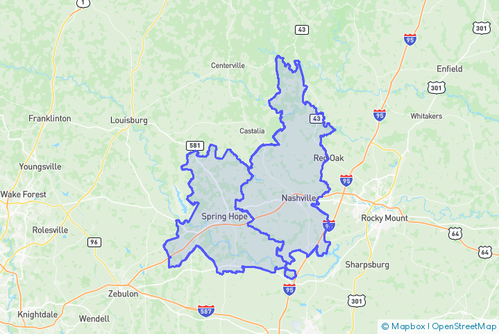 Service Area Map