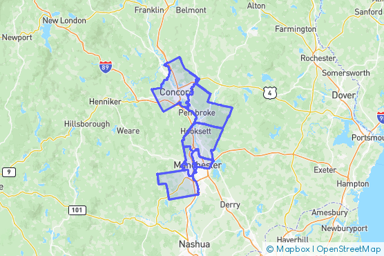 Service Area Map