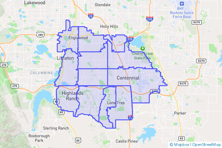 Service Area Map